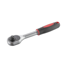 Тріскачка 1/4" гумова ручка, 24 зуба, Cr-V HT-2104 Intertool