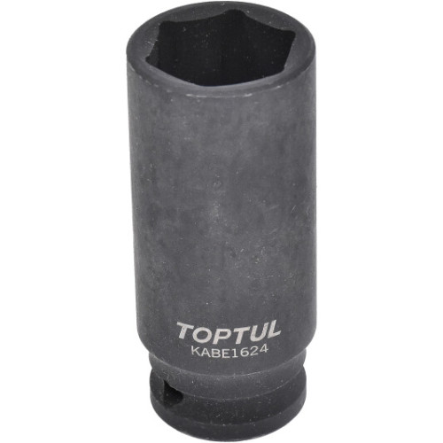 Головка ударна 1/2" 24 мм. подовжена KABE1624 Toptul