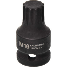 Головка M16 ударна 1/2" KADB1616S Toptul