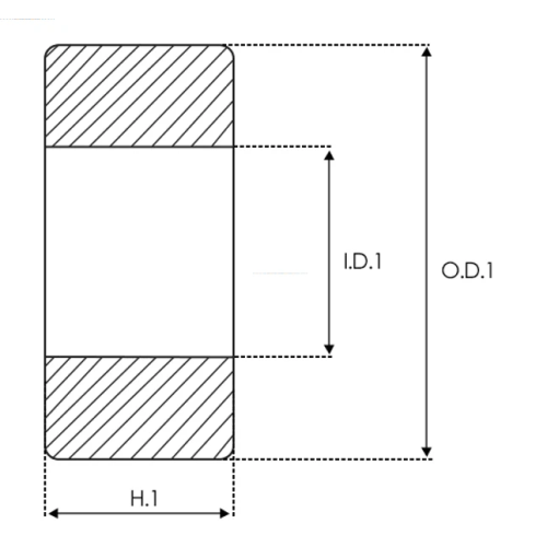 Голчастий підшипник ABE9208S (20.1х26.0х9.9) AS