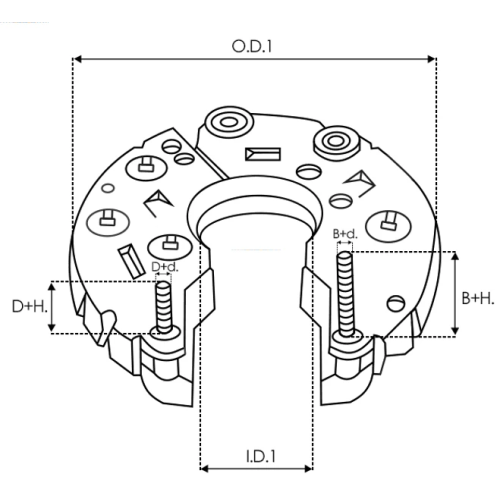 Діодний міст ARC6023 (ARC6056) AS