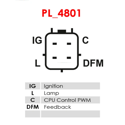 Реле регулятор ARE6066 AS