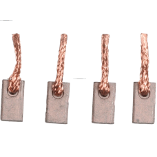 Щітки стартера BSX75 к-кт. 7.0х10.0х17.2 AS