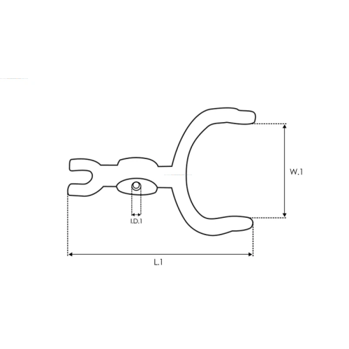 Вилка стартера SL0007(SL0001)