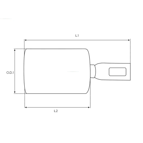Контакти (плунжер) втягуючого реле SP6024 AS