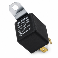 Реле 40/30A 5 контактів з кріпленням 12V ARVIK 754.3777-20