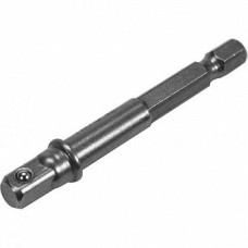 Тримач-адаптер торцевих головок HEX 1/4" - квадрат 1/4" 65 мм. Yato YT-04625
