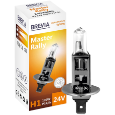 Галогенова лампа H1 24V 100W P14.5s Master Rally CP (24010MRC) Brevia (шт.)
