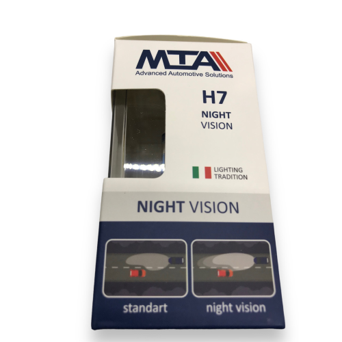 Автолампа Н7 70W 24V Night Vision +80% MTA к-кт.