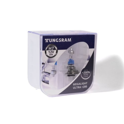 Автолампа H7 Megalight Ultra +200% к-кт. 58520XHU Tungsram