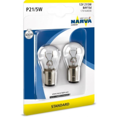 Автолампа P21/5W к-кт. Narva Standard 12V 21/5W (179164000)
