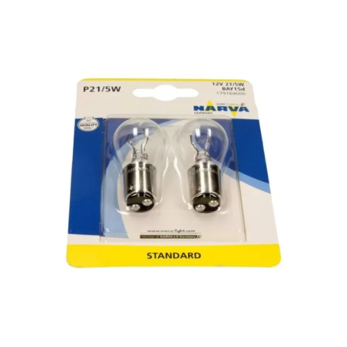 Автолампа P21/5W к-кт. Narva Standard 12V 21/5W (179164000)