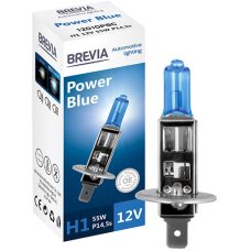 Галогенова лампа H1 12V 55W P14.5s шт. Power Blue CP 12010PBC Brevia