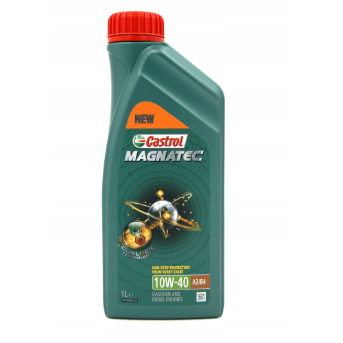 Олива моторна CASTROL Magnatek 10W-40 напівсинтетичне 1л.