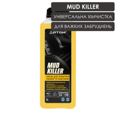 Засіб для хімчистки салону 1 л. концентрат АТОМ MUD KILLER