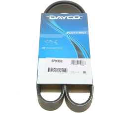 Ремінь генератора 6PK986 Dayco