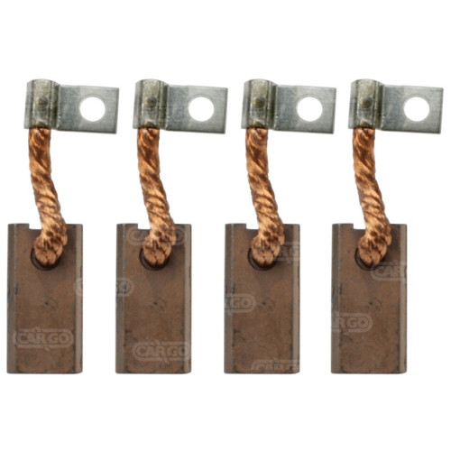 Щітки стартера BSX124 (SB0016) (9.0*13.0*25.0) Cargo