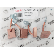Щітки стартера ВАЗ 2108, М-2141, 402 СТ42 (16.00х7.00х20.00) EuroEx EX-SCB16615