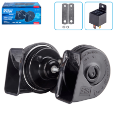 Сигнал електромагнітний "равлик" VITOL, CA-2013, 12В/D=80мм