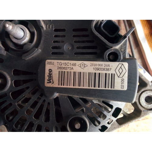 Генератор A3166 TG15C146, CA1974 (COM) Renault 1.5DCi 150A Власна реставрація